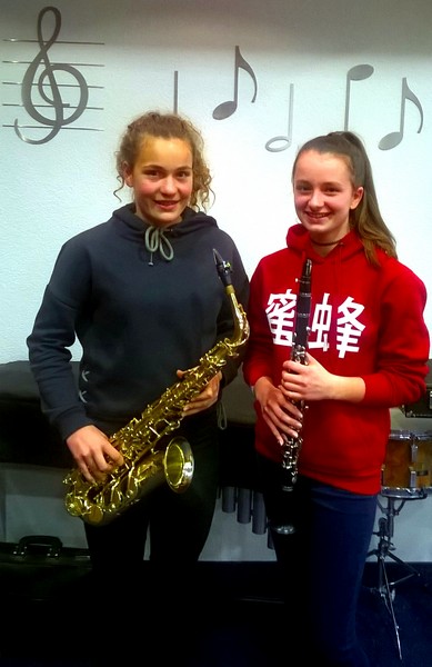 tabea figel saxophon sarah schaenzle klarinette